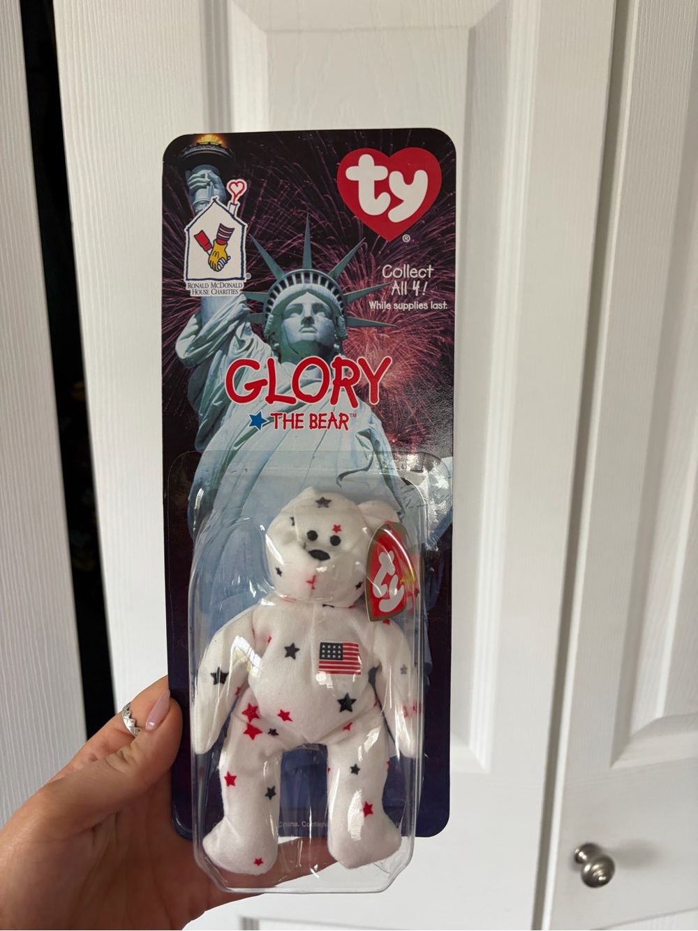 Glory the bear ty beanie baby error